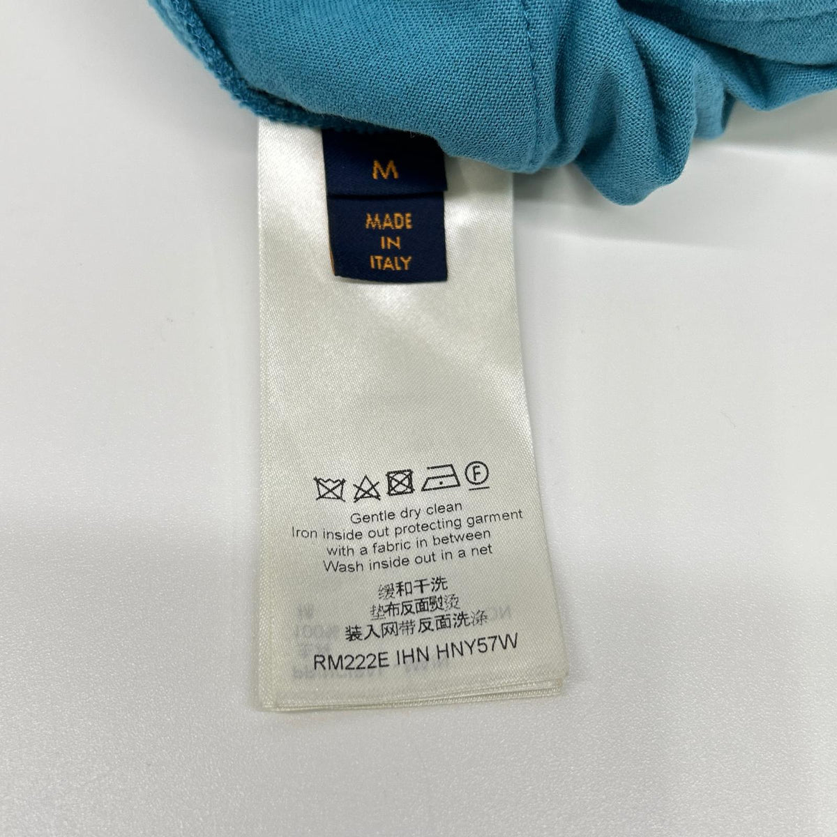 Louis Vuitton IHN Blue Embroidered Cotton Sweatpants Size M