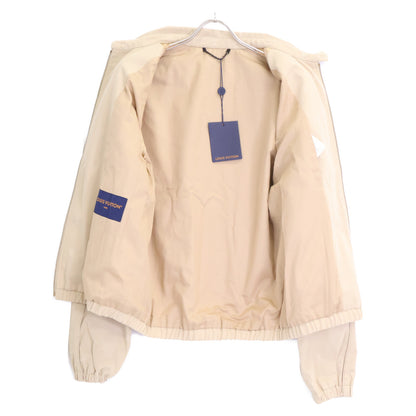 LOUIS VUITTON 24LV Monogram Zip-up Blouson Beige Size 46