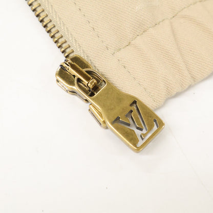 LOUIS VUITTON 24LV Monogram Zip-up Blouson Beige Size 46