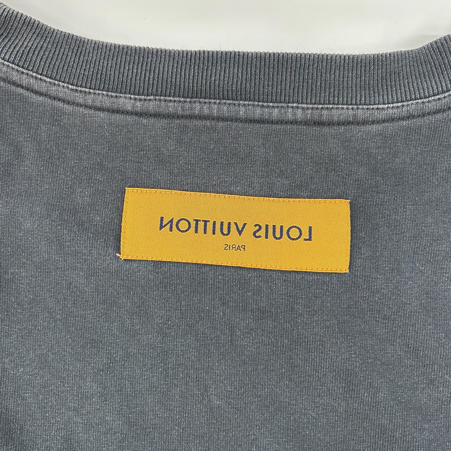 LOUIS VUITTON FW22 Black Inside Out T-Shirt Size XL