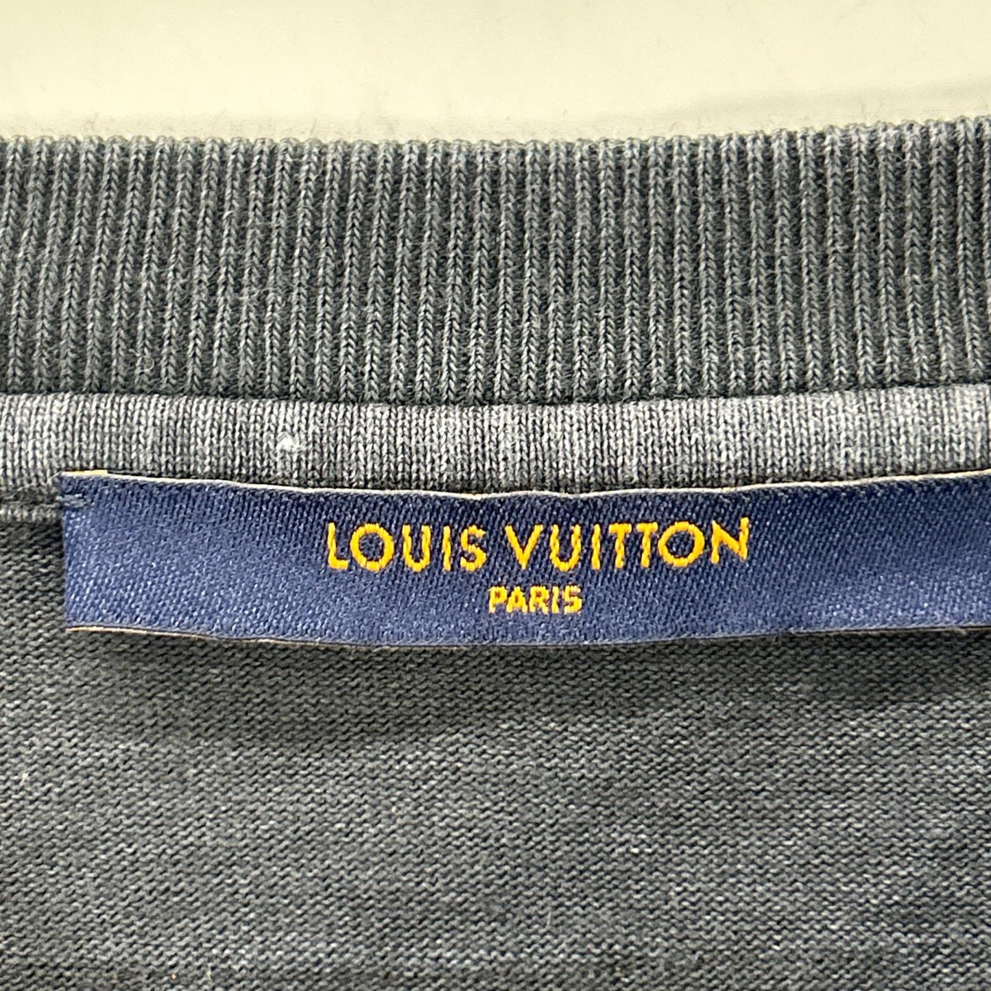 LOUIS VUITTON FW22 Black Inside Out T-Shirt Size XL
