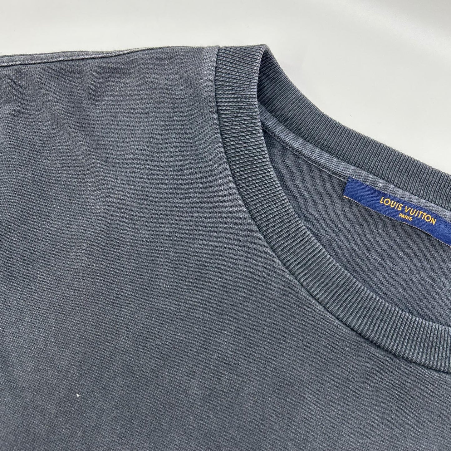 LOUIS VUITTON FW22 Black Inside Out T-Shirt Size XL