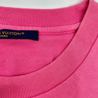 LOUIS VUITTON FW22 Pink Inside Out T-Shirt Size XL