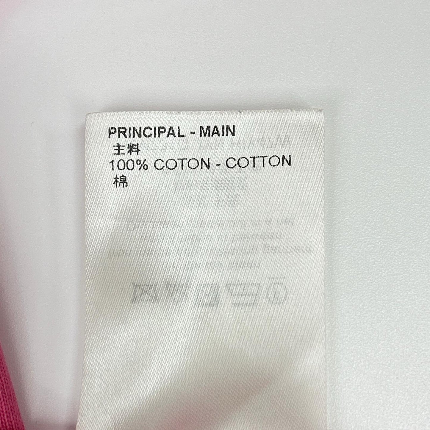 LOUIS VUITTON FW22 Pink Inside Out T-Shirt Size XL