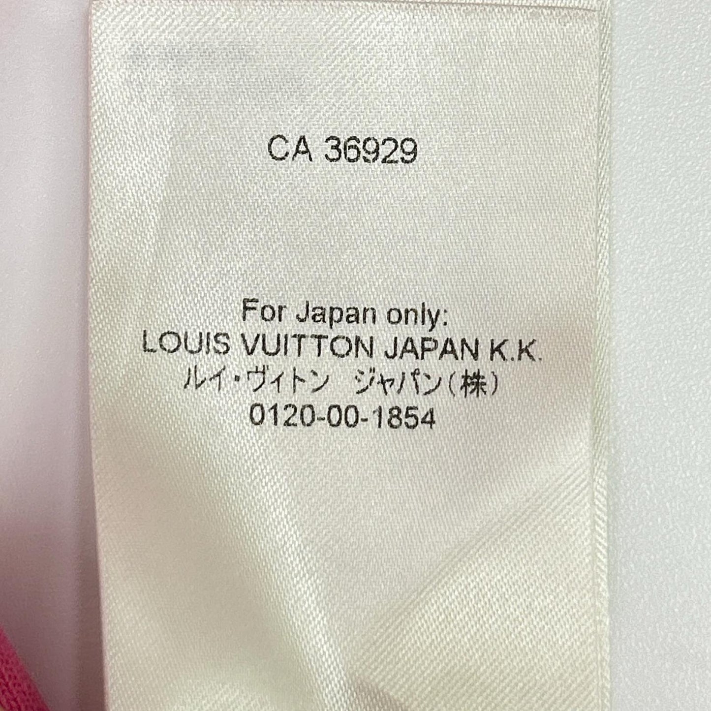 LOUIS VUITTON FW22 Pink Inside Out T-Shirt Size XL