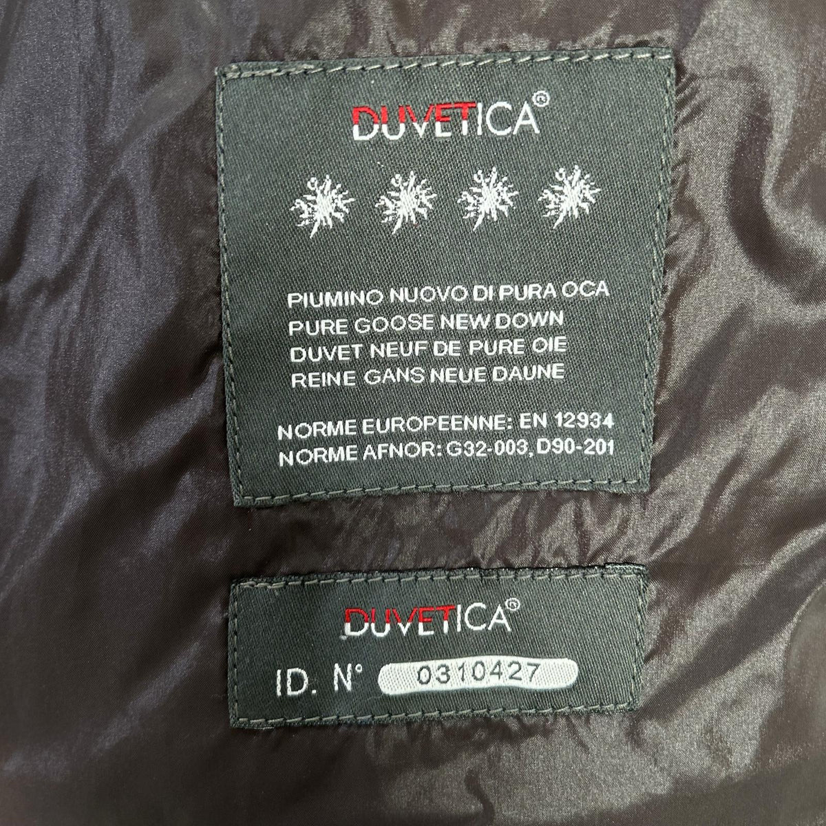 DUVETICA Green Polluce Down Jacket Size 44