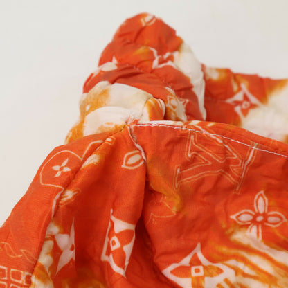 LOUIS VUITTON Monogram Bandana Bleached Shorts Orange Size M