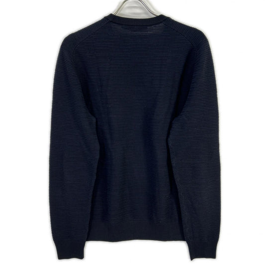 LOUIS VUITTON 2016 Navy Cotton Silk Sweater Size S