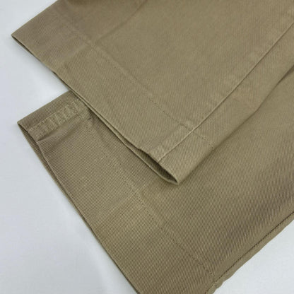 DOLCE&GABBANA Beige Cotton Plate Slim Pants Size 44