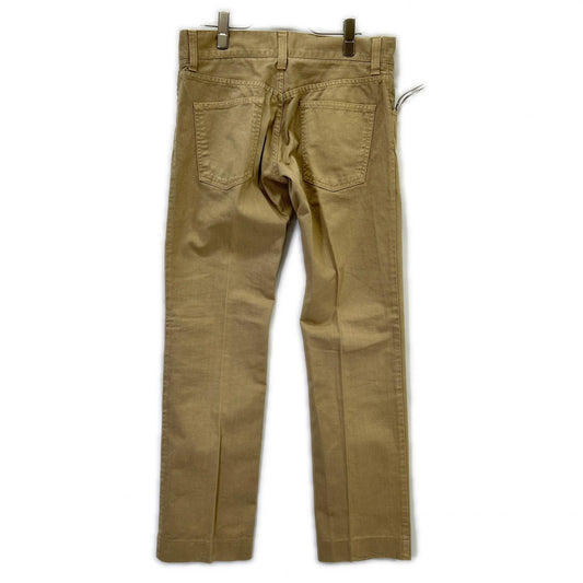 DOLCE&GABBANA Beige Cotton Plate Slim Pants Size 44