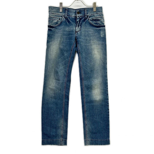 DOLCE&GABBANA G3RZTD Distressed Plate Jeans Size 44