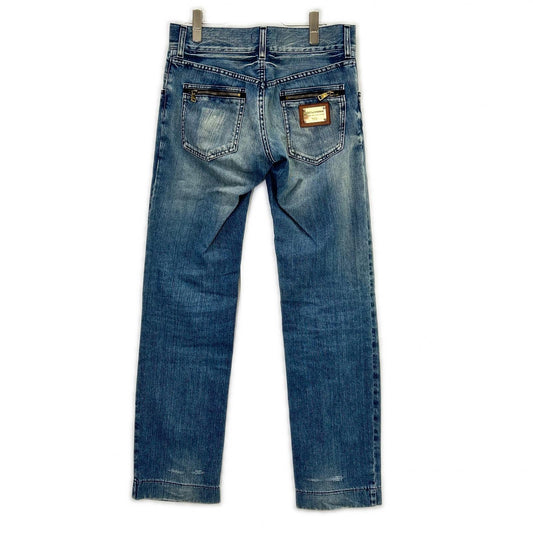 DOLCE&GABBANA G3RZTD Distressed Plate Jeans Size 44