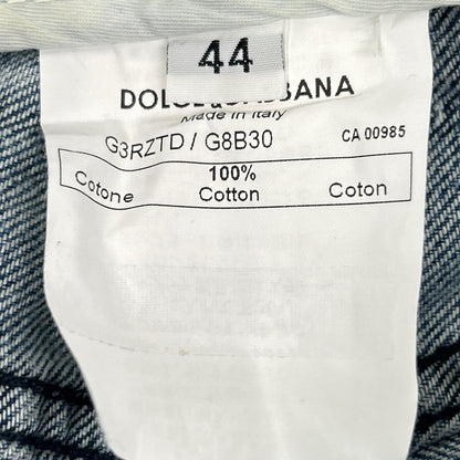 DOLCE&GABBANA G3RZTD Distressed Plate Jeans Size 44