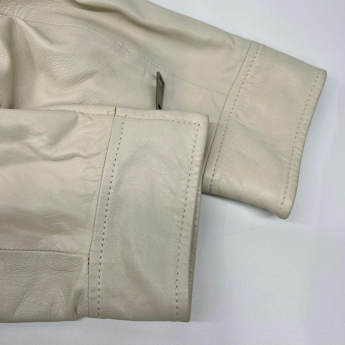 DOLCE&GABBANA G9708L Off-White Riders Jacket Size 46