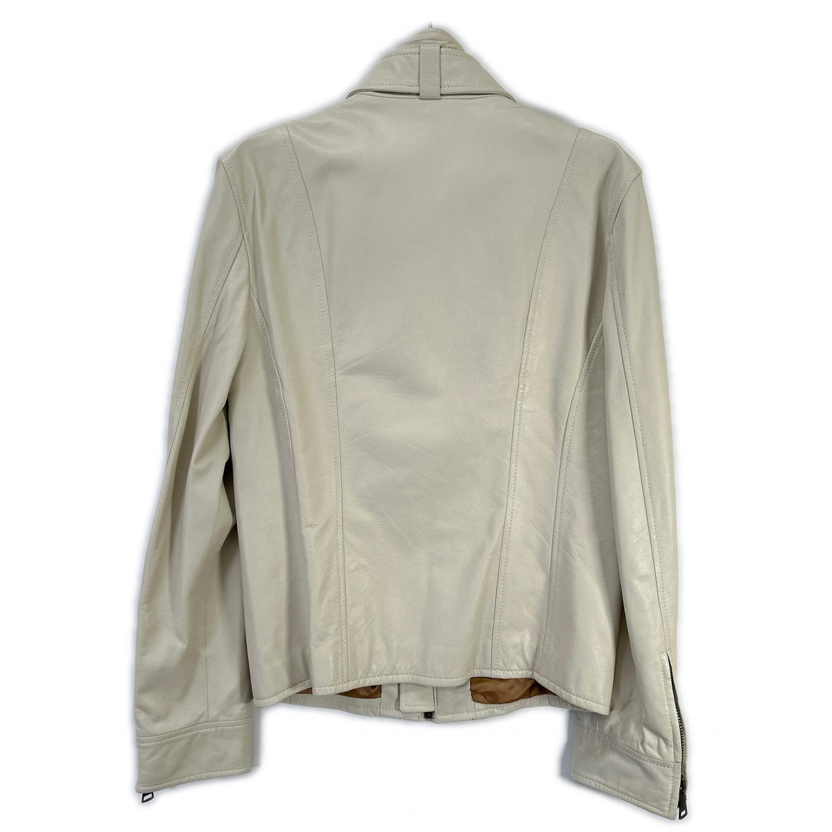 DOLCE&GABBANA G9708L Off-White Riders Jacket Size 46