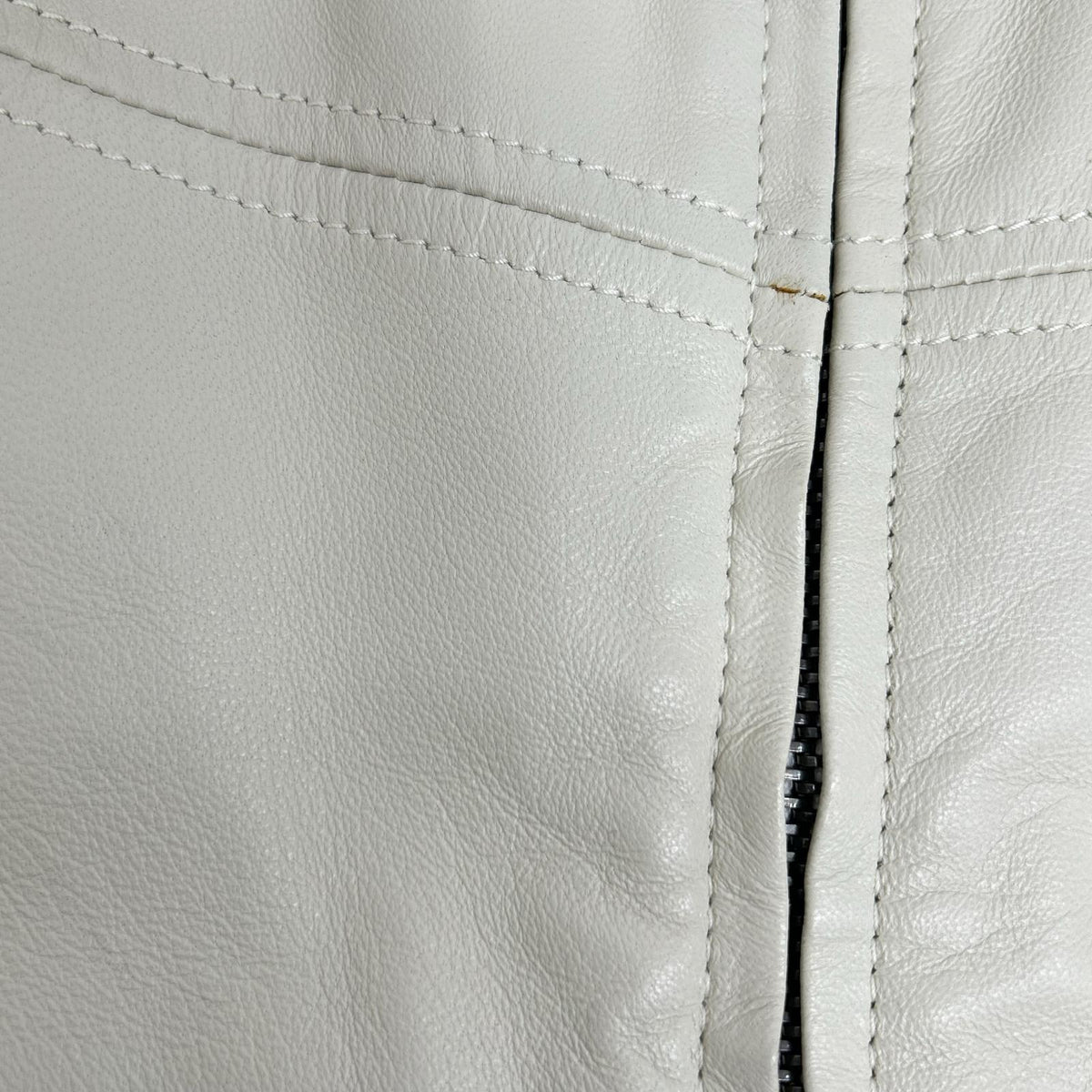DOLCE&GABBANA G9708L Off-White Riders Jacket Size 46
