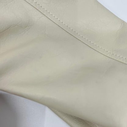 DOLCE&GABBANA G9708L Off-White Riders Jacket Size 46