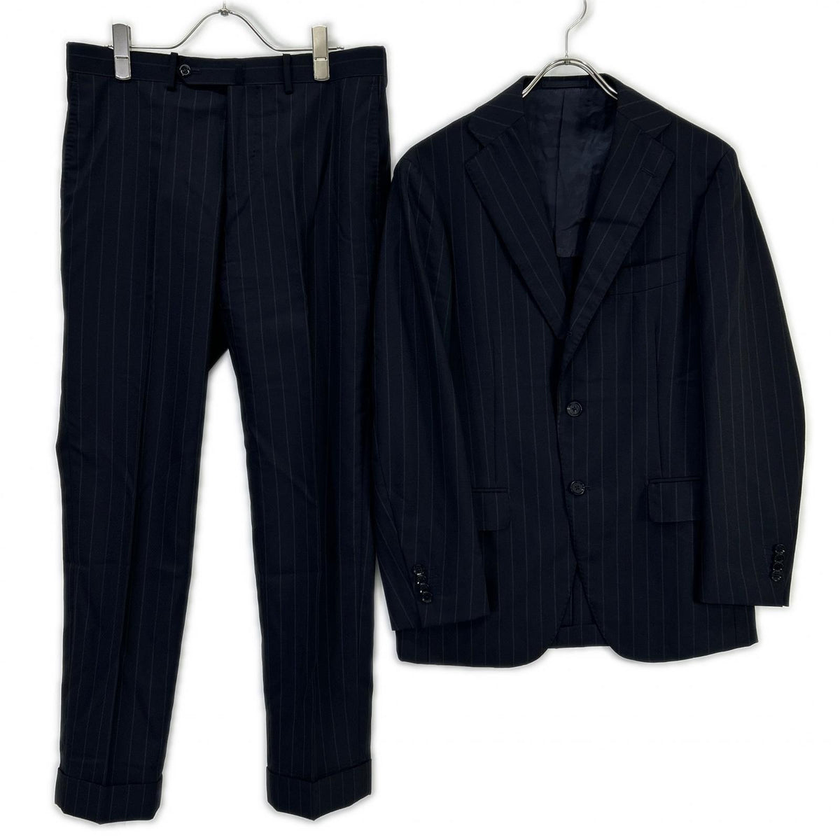RING JACKET RT021S77X Wool 3B Suit Jacket Navy Size 44