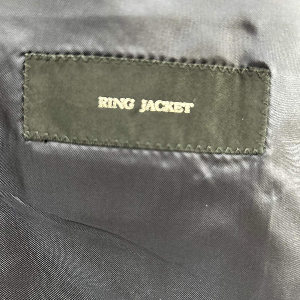 RING JACKET RT021S77X Wool 3B Suit Jacket Navy Size 44