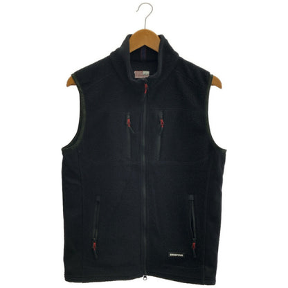 BRIEFING BRG213M46 Black Fleece Vest Size M