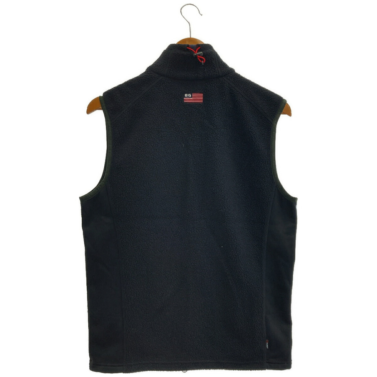 BRIEFING BRG213M46 Black Fleece Vest Size M
