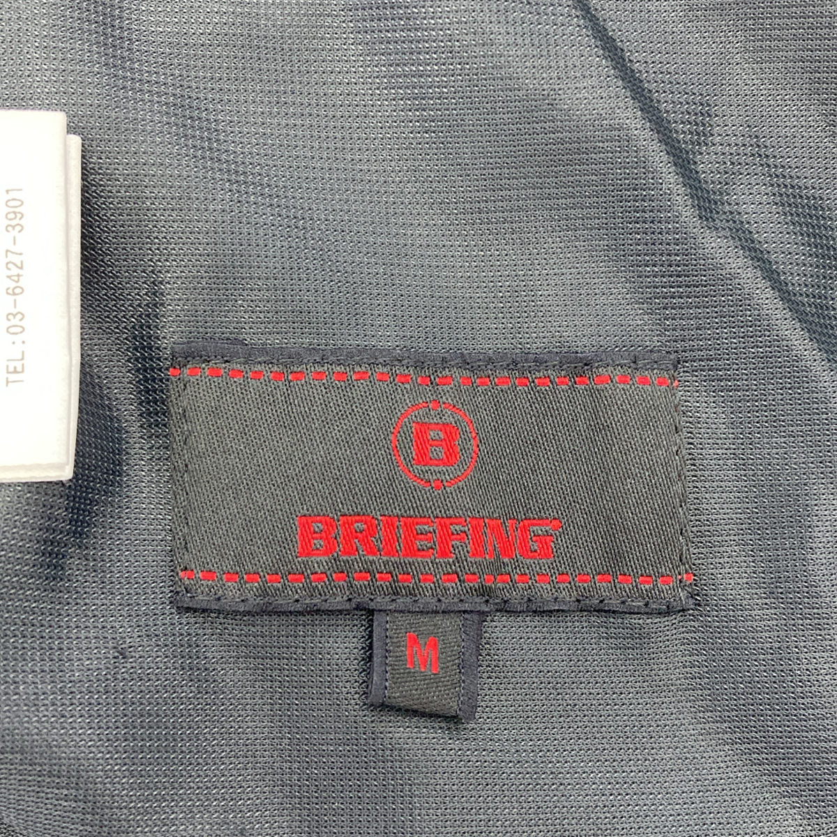 BRIEFING BRG213M46 Black Fleece Vest Size M