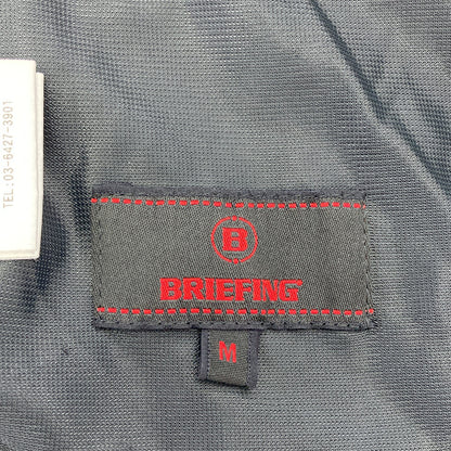 BRIEFING BRG213M46 Black Fleece Vest Size M