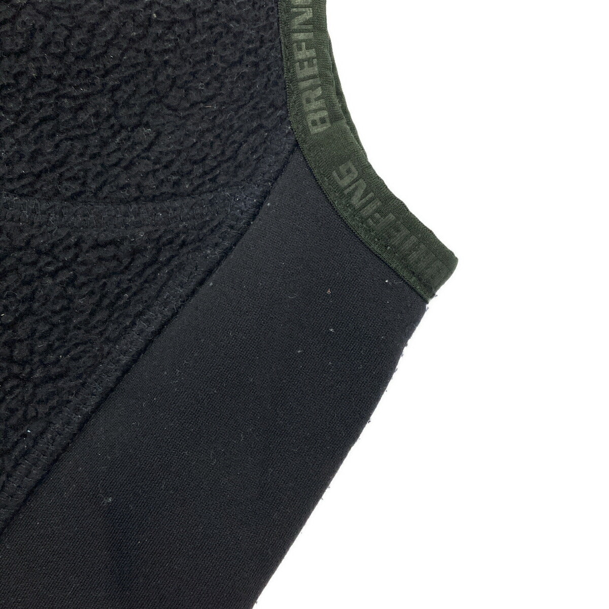 BRIEFING BRG213M46 Black Fleece Vest Size M