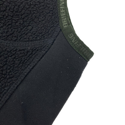 BRIEFING BRG213M46 Black Fleece Vest Size M