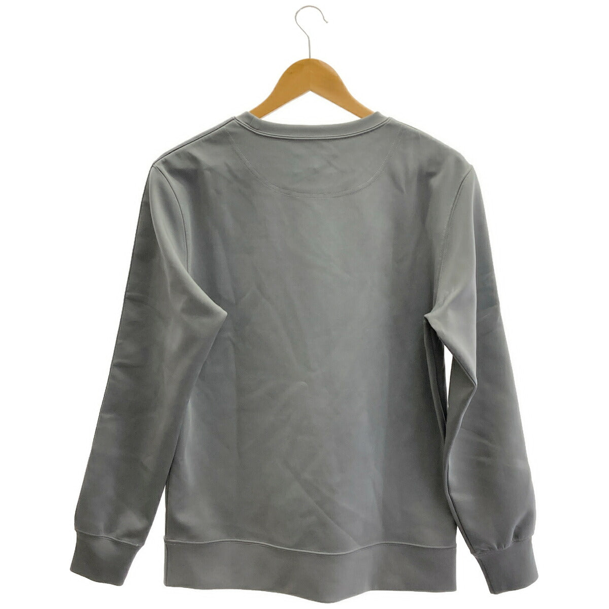 BRIEFING BRG221M37 Side Logo Crewneck Sweatshirt Gray Size M