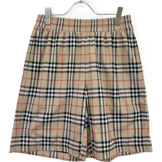 BURBERRY Beige Vintage Check Easy Shorts Pants Size S
