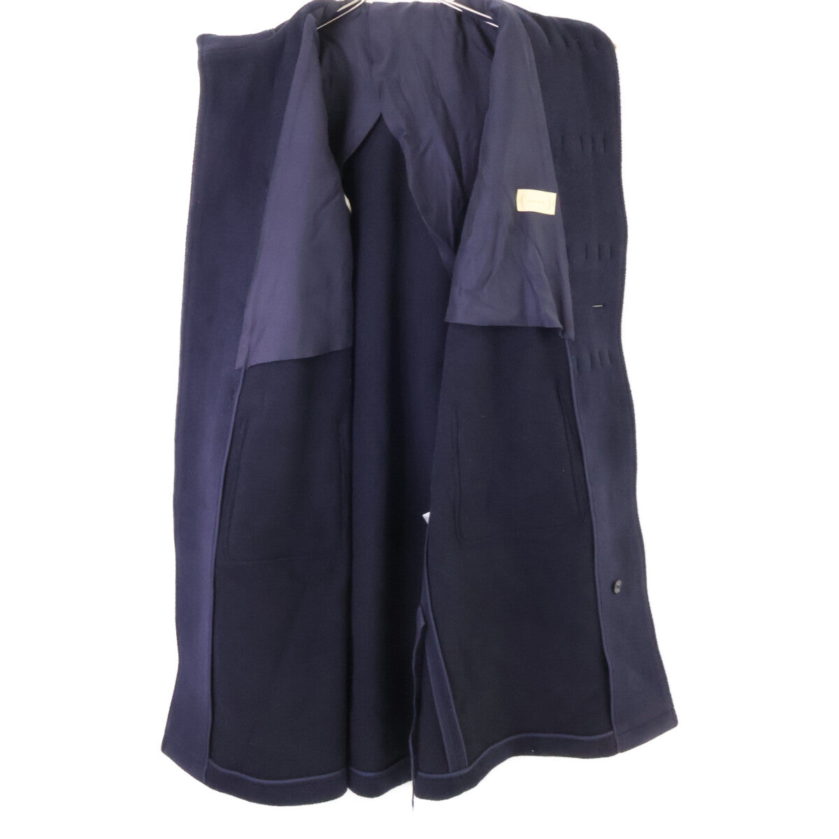 cantate 22AW Wool Cotton Pile Duffle Coat Navy Size 48