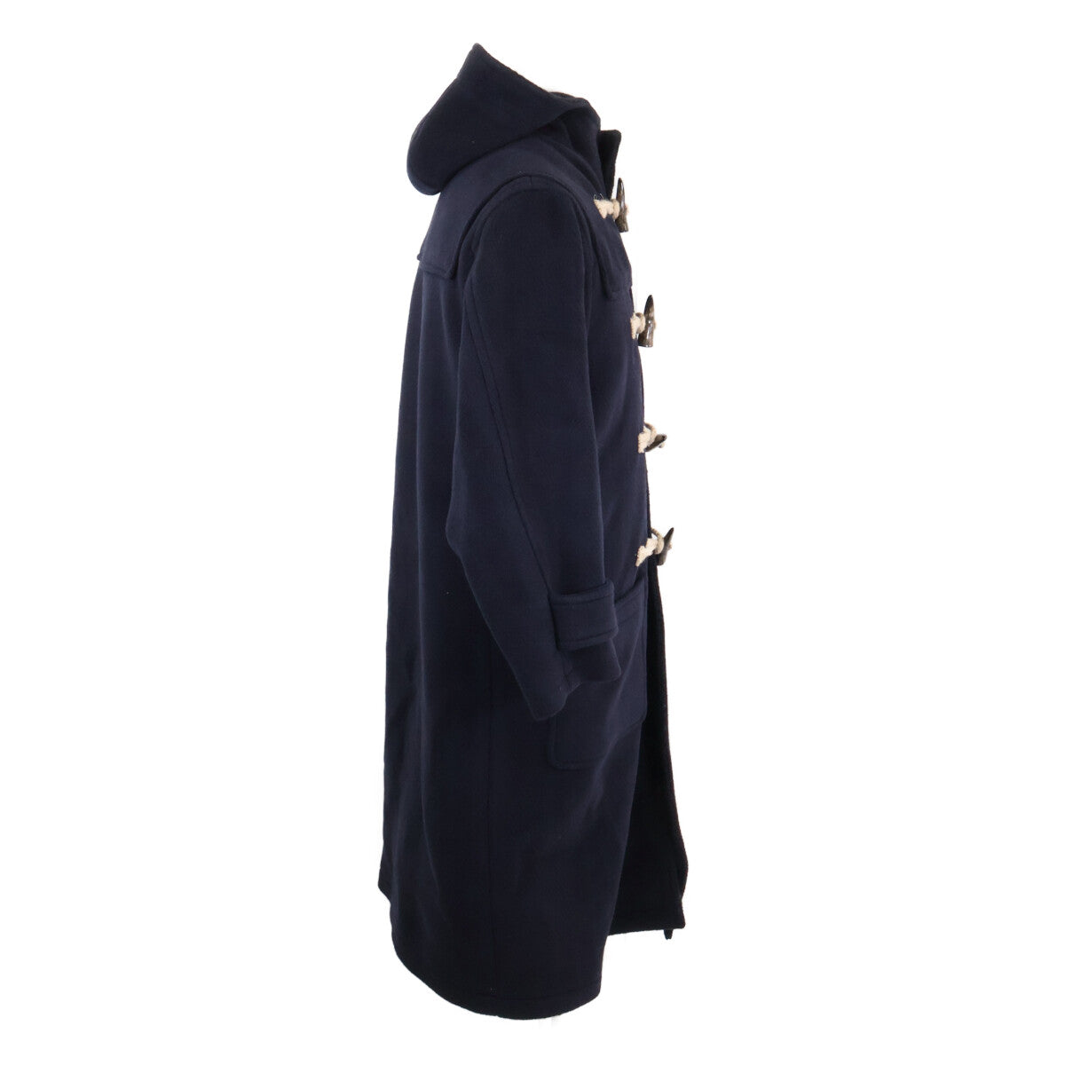 cantate x AWCAW 22AW Wool Blend Pile Duffle Coat Navy Size 0