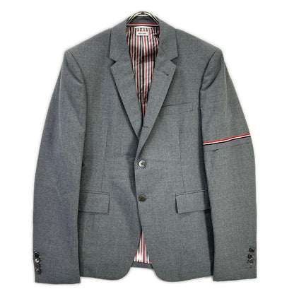 THOM BROWNE MJC187A RWB Arm Selvedge 3B Jacket Gray Size 4