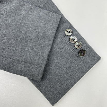 THOM BROWNE MJC187A RWB Arm Selvedge 3B Jacket Gray Size 4