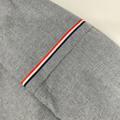 THOM BROWNE MJC187A RWB Arm Selvedge 3B Jacket Gray Size 4