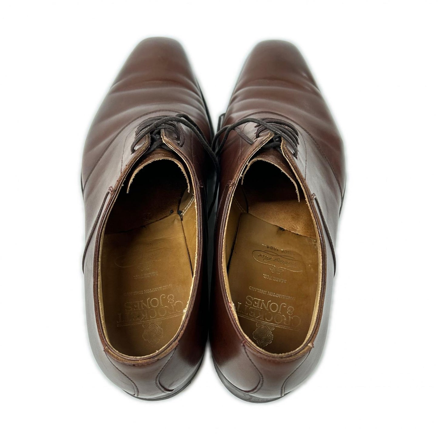 Crockett&Jones Barford 348 Last Leather Sneakers Size 8