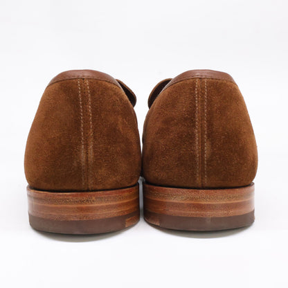Crockett&Jones Brown Suede Penny Loafers Size 9E