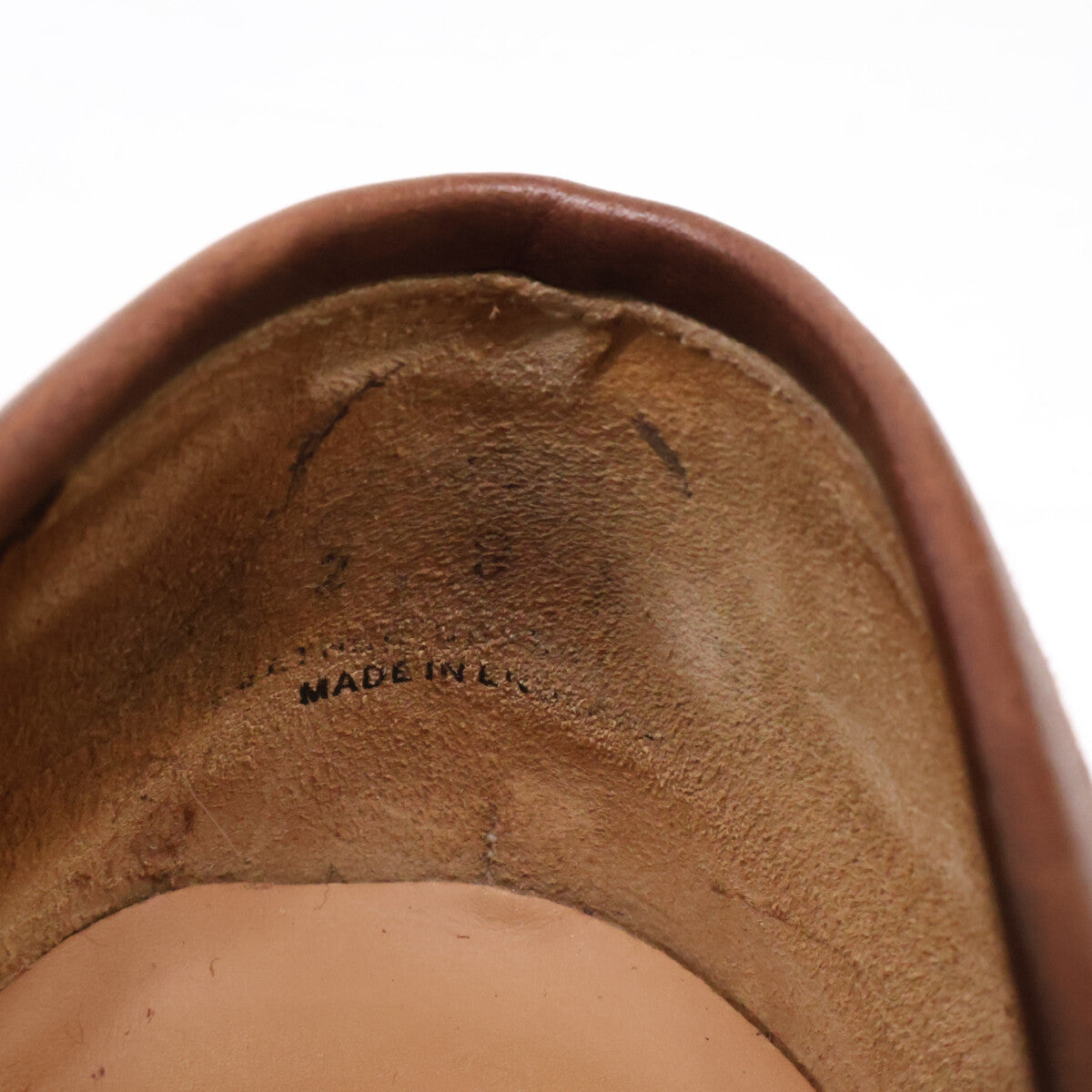 Crockett&Jones Brown Suede Penny Loafers Size 9E