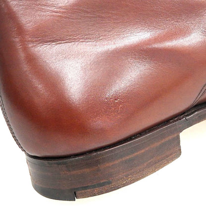 Crockett&Jones Brown Terbury Calf Leather Sneakers Size 8.5