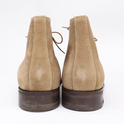 AlfredSargent SHIPS Bespoke Suede Chukka Boots Beige Size 8
