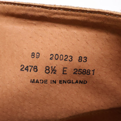 AlfredSargent SHIPS Bespoke Suede Chukka Boots Beige Size 8