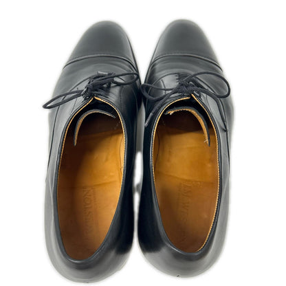 J.M. WESTON 428 90 Last Straight Tip Sneakers Black Size 8E