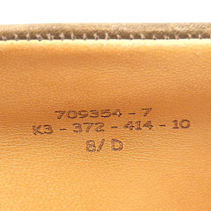 J.M. WESTON Brown Box Calf Square Toe Coin Loafers Size 8D