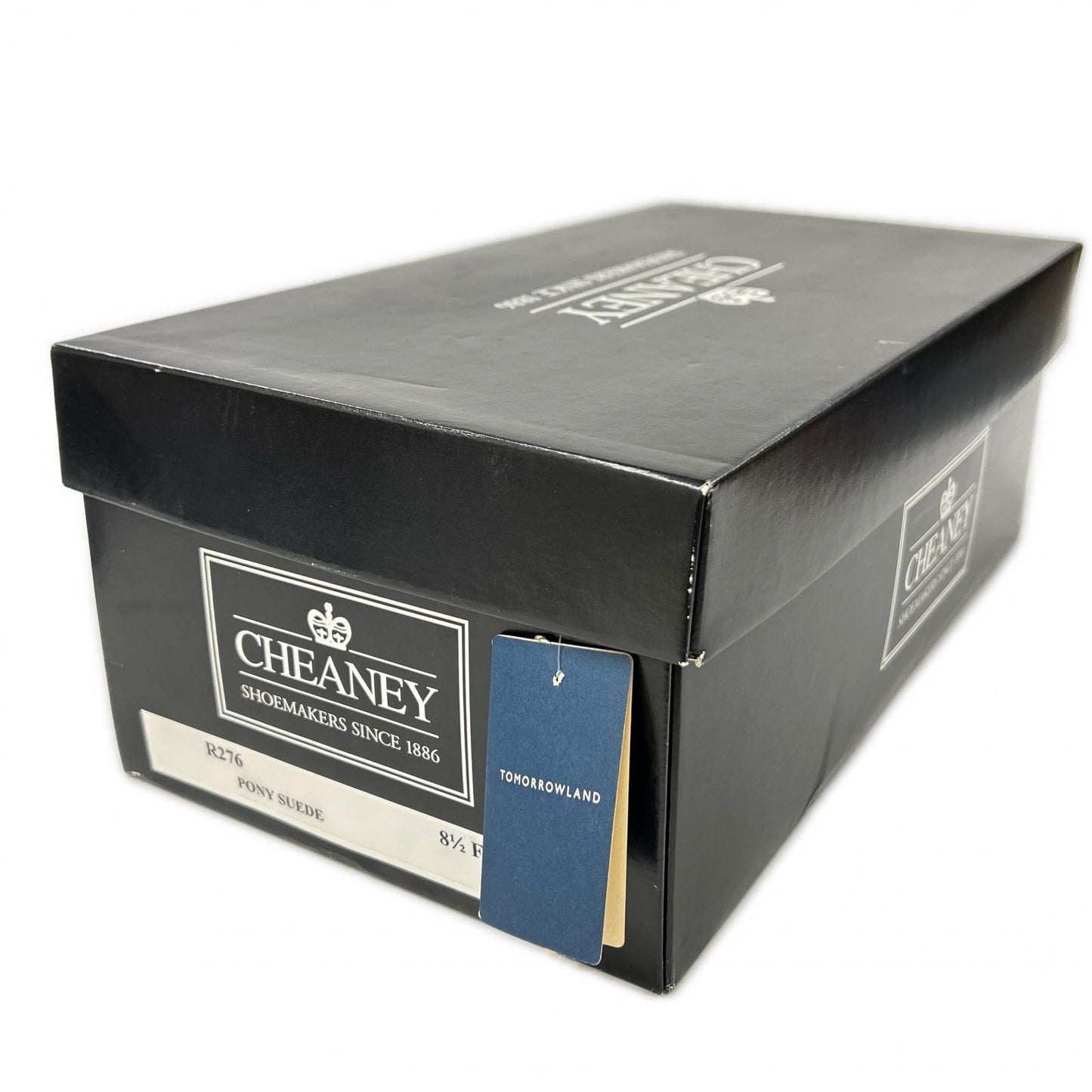 CHEANEY R276 Pony Suede Chukka Boots Dark Brown Size 8