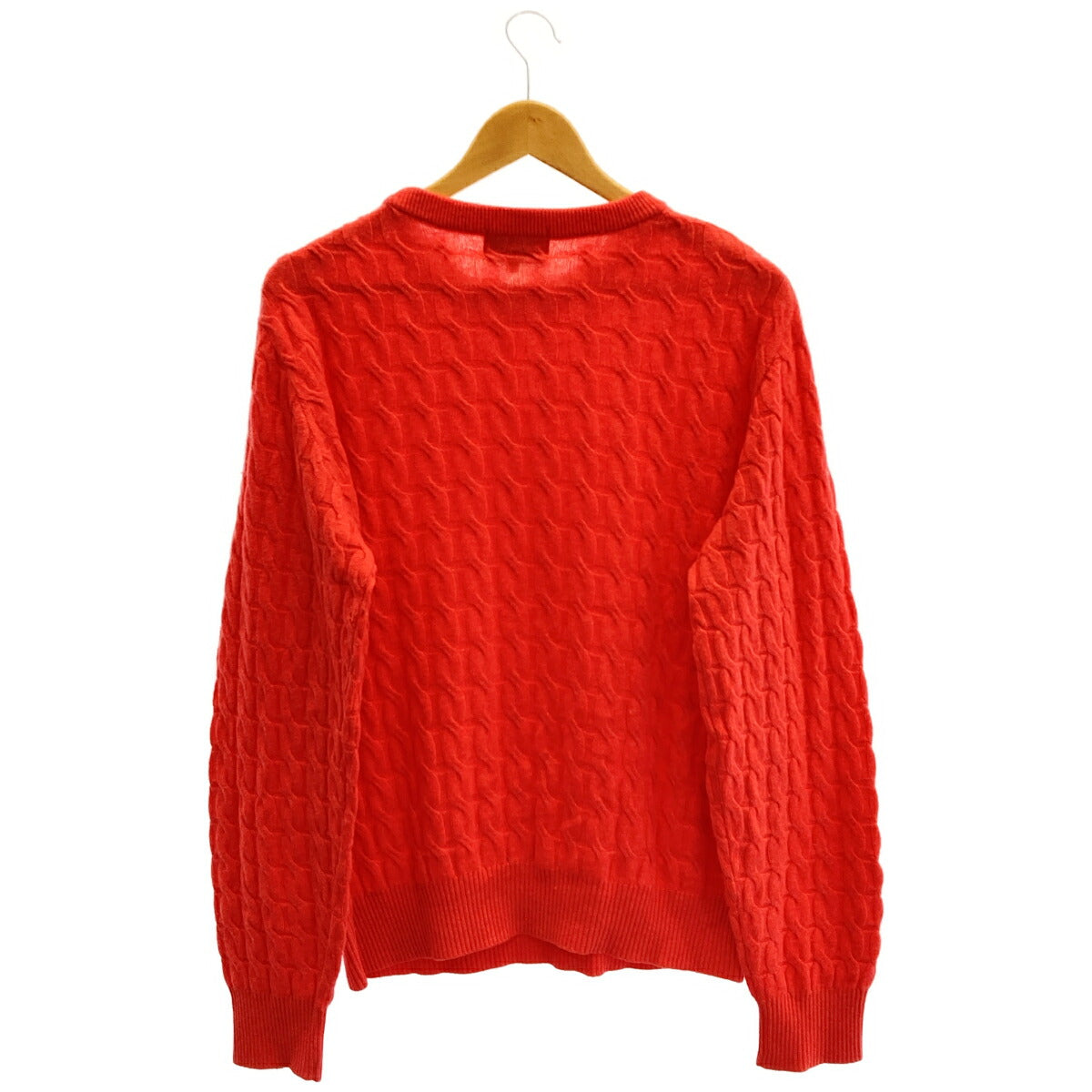 HICKEY FREEMAN HNC1 Cashmere Knit Sweater Red Size L