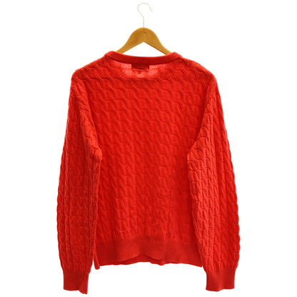 HICKEY FREEMAN HNC1 Cashmere Knit Sweater Red Size L