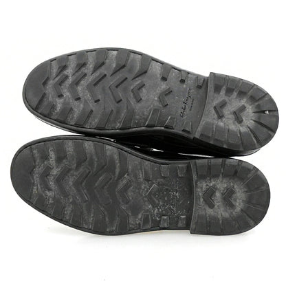 SalvatoreFerragamo Gancini Platform Loafers Black Size 9