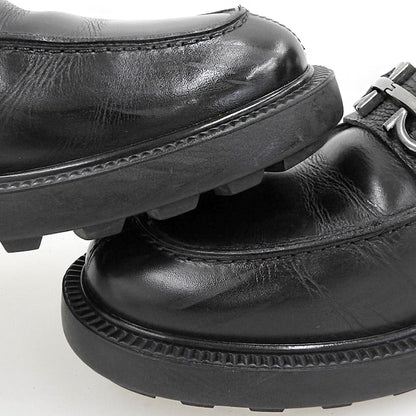 SalvatoreFerragamo Gancini Platform Loafers Black Size 9