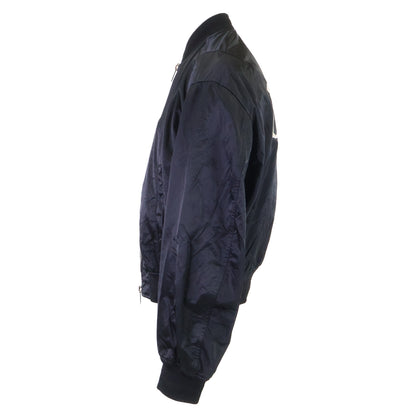 DIOR Technical Canvas Back Logo Bomber Jacket Black Size 46
